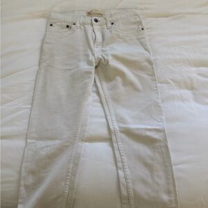 Levi's Men's Straight White Jeans